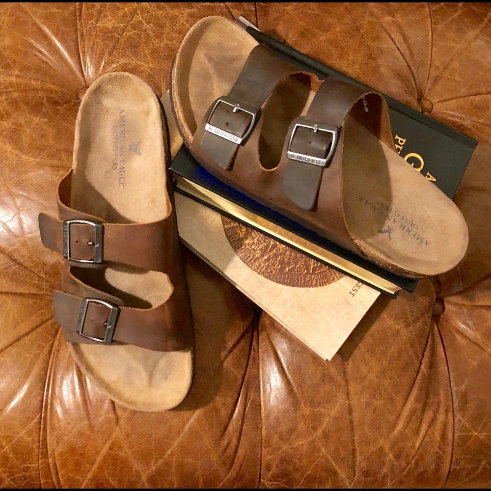 🦅American Eagle🦅 Leather Birkenstock style sz.11